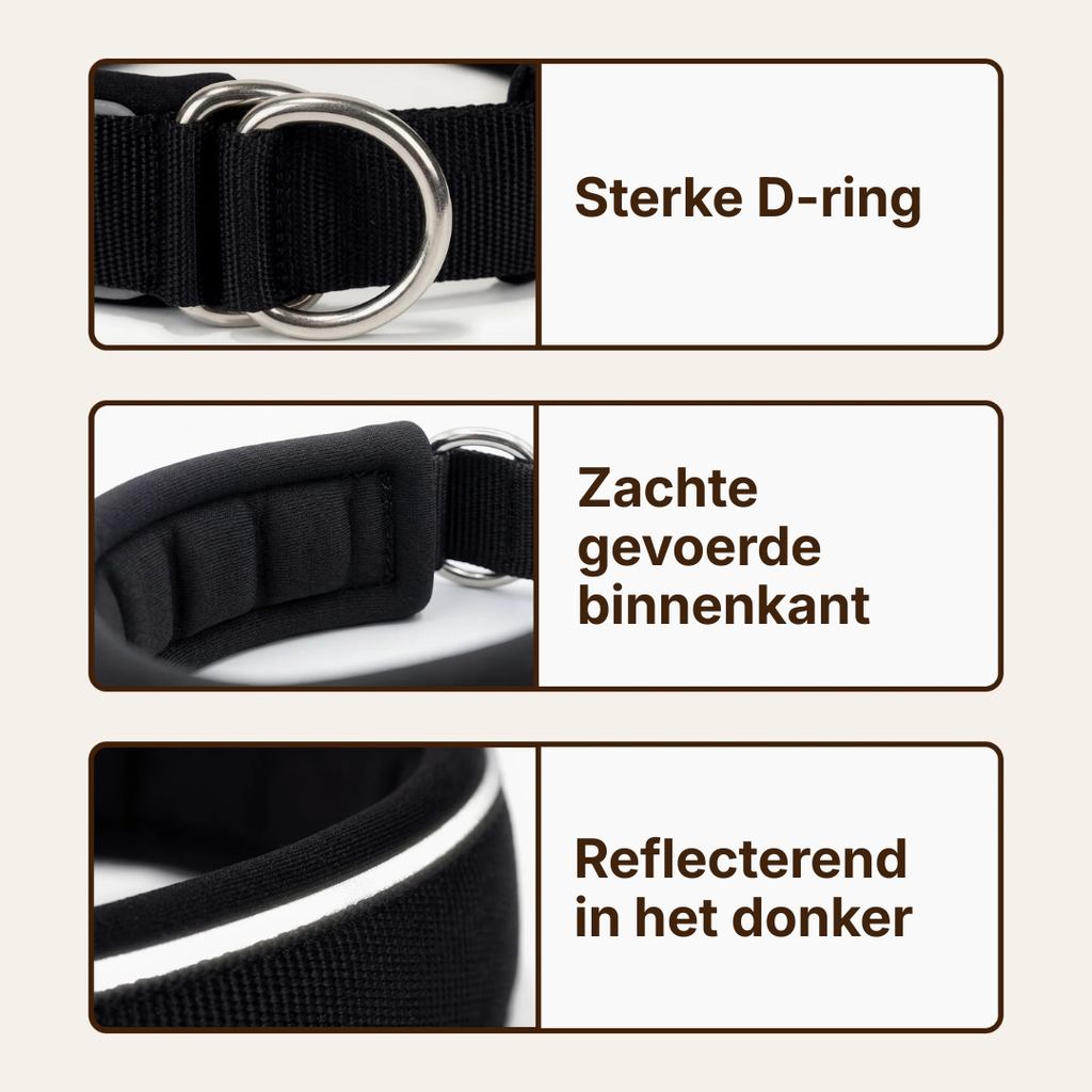 Halsband met trekstop