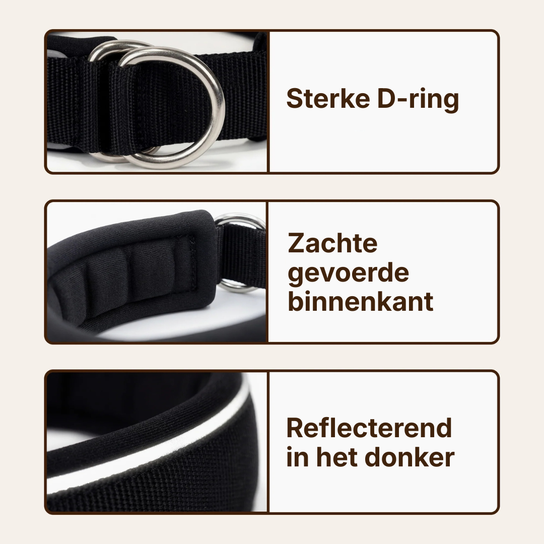 Halsband met trekstop