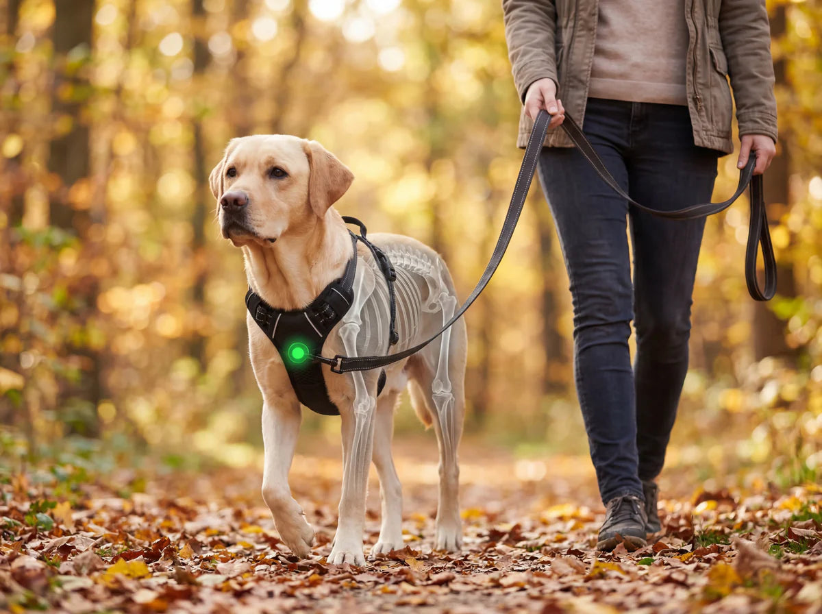 Een tuig dat MET je hond werkt. Niet TEGEN hem.