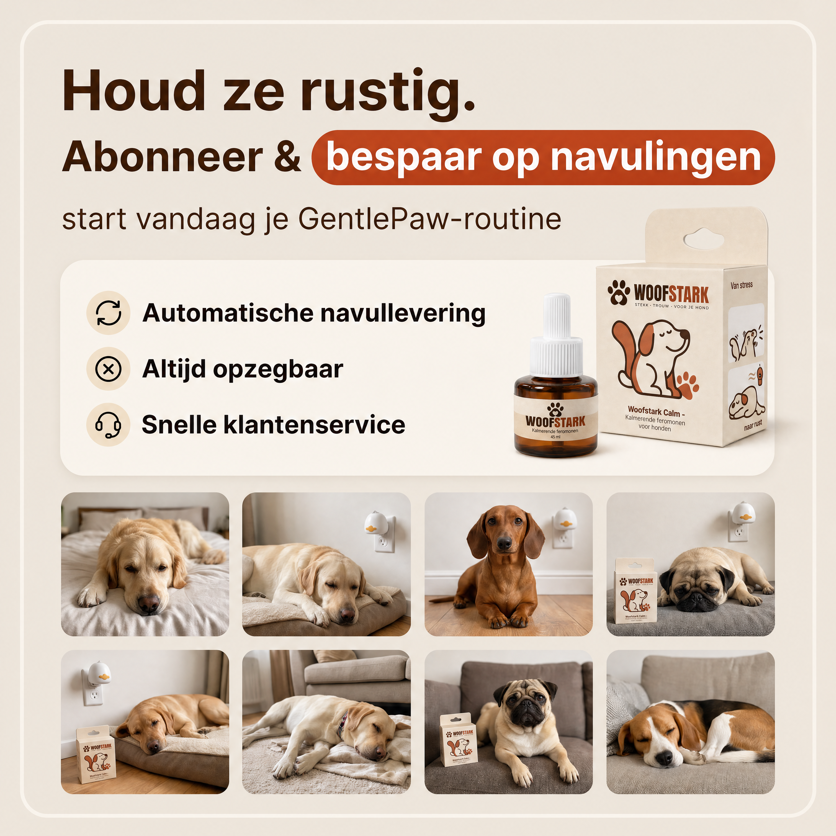 Woofstark Calm™ | Honden Kalmerende Diffuserkit
