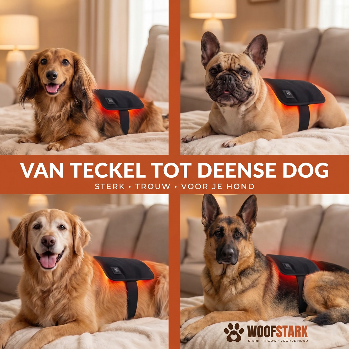 Woofstark™ Rodelicht-Therapiemat
